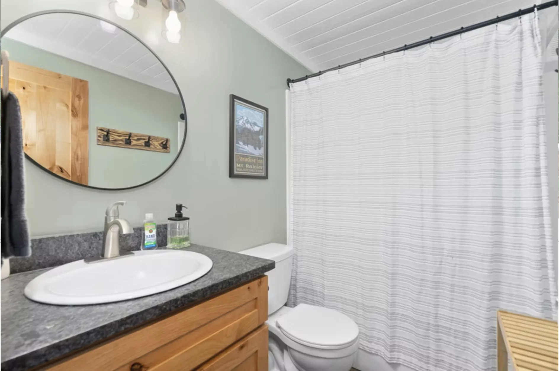 Well-appointed bathroom